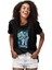 Uzaya Iniş Astronot Siyah Unisex Tişört T-Shirt 2