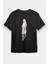 Trençkot Trendi Moda Siyah Unisex Tişört T-Shirt 1