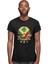 Osmanlı Tuğrası Arması Siyah Unisex Tişört T-Shirt 3