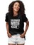 Bateri Modu Açık Siyah Unisex Tişört T-Shirt 2