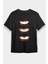 Dişler Renkli Dişçi Siyah Unisex Tişört T-Shirt 1