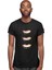 Dişler Renkli Dişçi Siyah Unisex Tişört T-Shirt 3