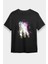Diş Illustrasyon Dişçi Siyah Unisex Tişört T-Shirt 1