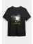 Cadılar Bayramı-Halloween Siyah Unisex Tişört T-Shirt 1