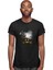 Cadılar Bayramı-Halloween Siyah Unisex Tişört T-Shirt 3