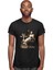 Nargile Shisha Hookah Siyah Unisex Tişört T-Shirt 3