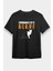 Schrödinger'in Kedisi Ölü Canlı Siyah Unisex Tişört T-Shirt 1