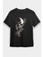 Ak 47 Kalaşnikof Kurukafa Siyah Unisex Tişört T-Shirt 1