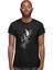 Ak 47 Kalaşnikof Kurukafa Siyah Unisex Tişört T-Shirt 3