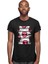 Kiraz Siyah Unisex Tişört T-Shirt 3