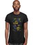 Su Altı Bitkileri Siyah Unisex Tişört T-Shirt 3