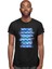 Deniz Kızı Siyah Unisex Tişört T-Shirt 3