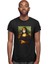 Mona Lisa Siyah Unisex Tişört T-Shirt 3