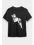 Ev Siyah Unisex Tişört T-Shirt 1