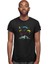 Yamaç Paraşütü - Paragliding Siyah Unisex Tişört T-Shirt 3