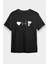 Badminton Siyah Unisex Tişört T-Shirt 1