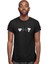 Badminton Siyah Unisex Tişört T-Shirt 3
