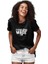 Yamaç Paraşütü - Paragliding Siyah Unisex Tişört T-Shirt 2