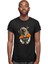 Mahkum Mafya Lideri Pug Siyah Unisex Tişört T-Shirt 3
