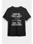 Snowboarding Siyah Unisex Tişört T-Shirt 1
