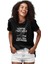 Snowboarding Siyah Unisex Tişört T-Shirt 2