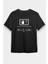 Kuantum Süper Pozisyon Siyah Unisex Tişört T-Shirt 1