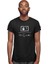 Kuantum Süper Pozisyon Siyah Unisex Tişört T-Shirt 3