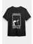 Teleskop Astronomi Siyah Unisex Tişört T-Shirt 1