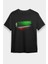 Çeçenistan - Chechnya - Chechen Republic Siyah Unisex Tişört T-Shirt 1