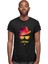 Retro Hipster Siyah Unisex Tişört T-Shirt 3