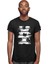 Kara Kedi Siyah Unisex Tişört T-Shirt 3