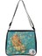 YXBFGSLS03 Stili 25CMX30CM Van Gogh Yıldızlı Gökyüzü Çanta Bayanlar Sanat Yağlıboya Ayçiçeği Moda Omuz Çantası Koltuk Altı Çantası Kız Alışveriş Seyahat Çantası (Yurt Dışından) 1
