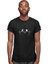 Eskrim Siyah Unisex Tişört T-Shirt 3