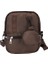 Kahverengi Tarzı Buylor Naylon Omuz Çantaları Kadın Rahat Geniş Askı Askılı Çanta Mini Yuvarlak Cüzdan Kolye Moda Çanta Crossbody Çanta (Yurt Dışından) 1