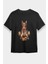 Dost Doberman Siyah Unisex Tişört T-Shirt 1