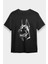 Sadık Dost Doberman Siyah Unisex Tişört T-Shirt 1