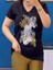 Zebra Baskılı Ve Pullu T-Shirt 4