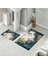 Banyo Halısı Ikili Klozet Takımı Kaymaz Tabanlı (60 cm x 100 cm + 40 cm x 60 Cm) 1