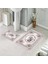Banyo Halısı Ikili Klozet Takımı Kaymaz Tabanlı (60 cm x 100 cm + 40 cm x 60 Cm) 1