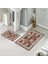 Banyo Halısı Ikili Klozet Takımı Kaymaz Tabanlı (60 cm x 100 cm + 40 cm x 60 Cm) 1