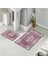 Banyo Halısı Ikili Klozet Takımı Kaymaz Tabanlı (60 cm x 100 cm + 40 cm x 60 Cm) 3
