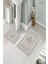 Banyo Halısı Ikili Klozet Takımı Kaymaz Tabanlı (60 cm x 100 cm + 40 cm x 60 Cm) 2