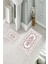 Banyo Halısı Ikili Klozet Takımı Kaymaz Tabanlı (60 cm x 100 cm + 40 cm x 60 Cm) 2