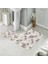 Banyo Halısı Ikili Klozet Takımı Kaymaz Tabanlı (60 cm x 100 cm + 40 cm x 60 Cm) 3