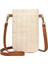 S-Bw Tarzı Moda Kadın Saman Bayanlar Crossbody Askılı Çanta Yaz Bohemia Plaj Rattan Omuzdan Askili Çanta Küçük Katı Cep Telefonu Bozuk Para Cüzdanı (Yurt Dışından) 4