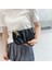 Siyah Stil Kadın Çantası Retro Kadın Pilili Kalın Zincir Saf Renk Omuz Koltukaltı Çantası Rahat Bayanlar Küçük Çanta Çanta Bolsa Feminina (Yurt Dışından) 5