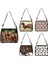 YXBCUTEDOG03X Stili 25CMX30CM Sevimli Dachshund Köpek Omuz Çantası Kadın Moda Çok Fonksiyonlu Çanta 3D Yavru Dachshund Baskı Bez Çantalar Kanvas Alışveriş Çantası (Yurt Dışından) 4