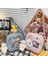 Mavi Stil 21X21X6CM 2021 Aşk Itabag Şeffaf Crossbody Kadınlar Için Pu Kare Çanta Kawaii Lolita Omuzdan Askili Çanta Kız Japon Ita Çanta Kolye (Yurt Dışından) 2