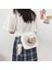 Mavi Stil 21X21X6CM 2021 Aşk Itabag Şeffaf Crossbody Kadınlar Için Pu Kare Çanta Kawaii Lolita Omuzdan Askili Çanta Kız Japon Ita Çanta Kolye (Yurt Dışından) 5