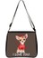 YXBJIWA05CW Stili 25CMX30CM Sevimli Köpek Chihuahua Baskı Omuzdan Askili Çanta Chihuahua Anne Kadın Çanta Küçük Debriyaj Telefon Çanta Tutucu Çanta Rahat Bez Çantalar (Yurt Dışından) 1